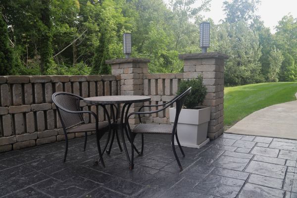 Stamped Concrete Patio Installation in Modesto