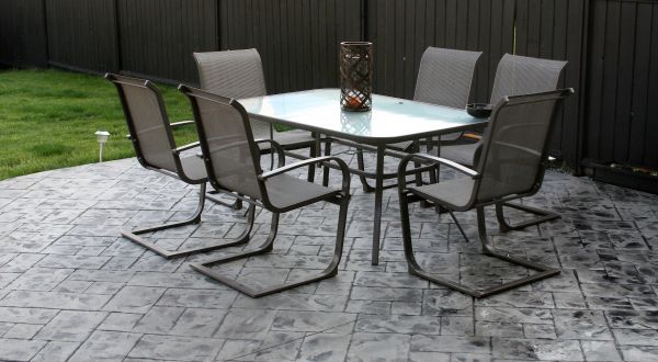 Porch Stamping in Modesto