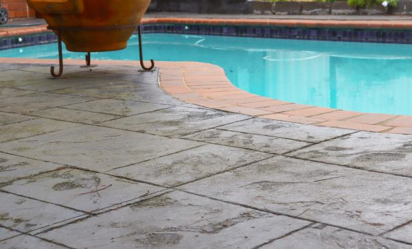 Stamped Patio Construction in Modesto