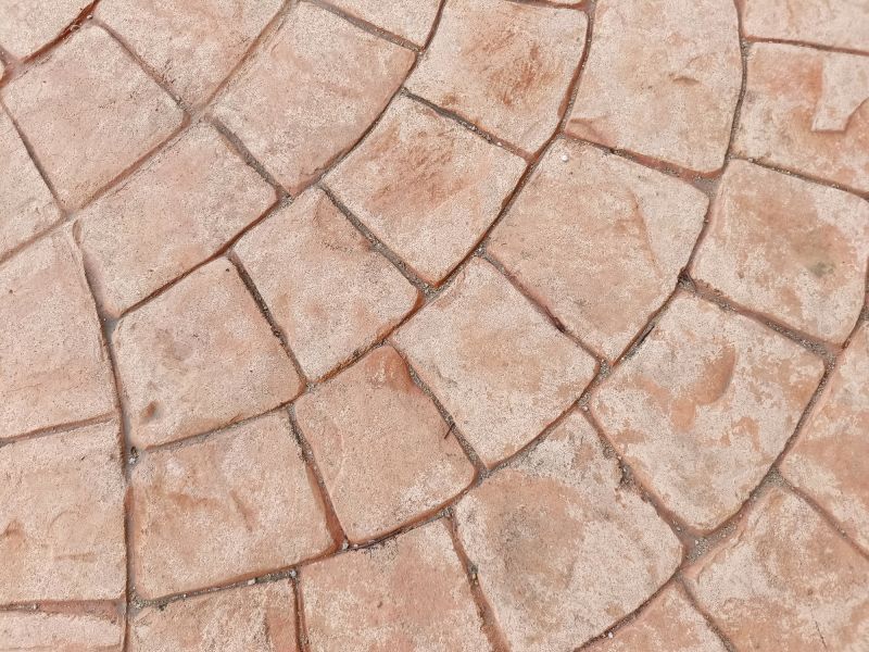 Color Variations in Stamped Concrete